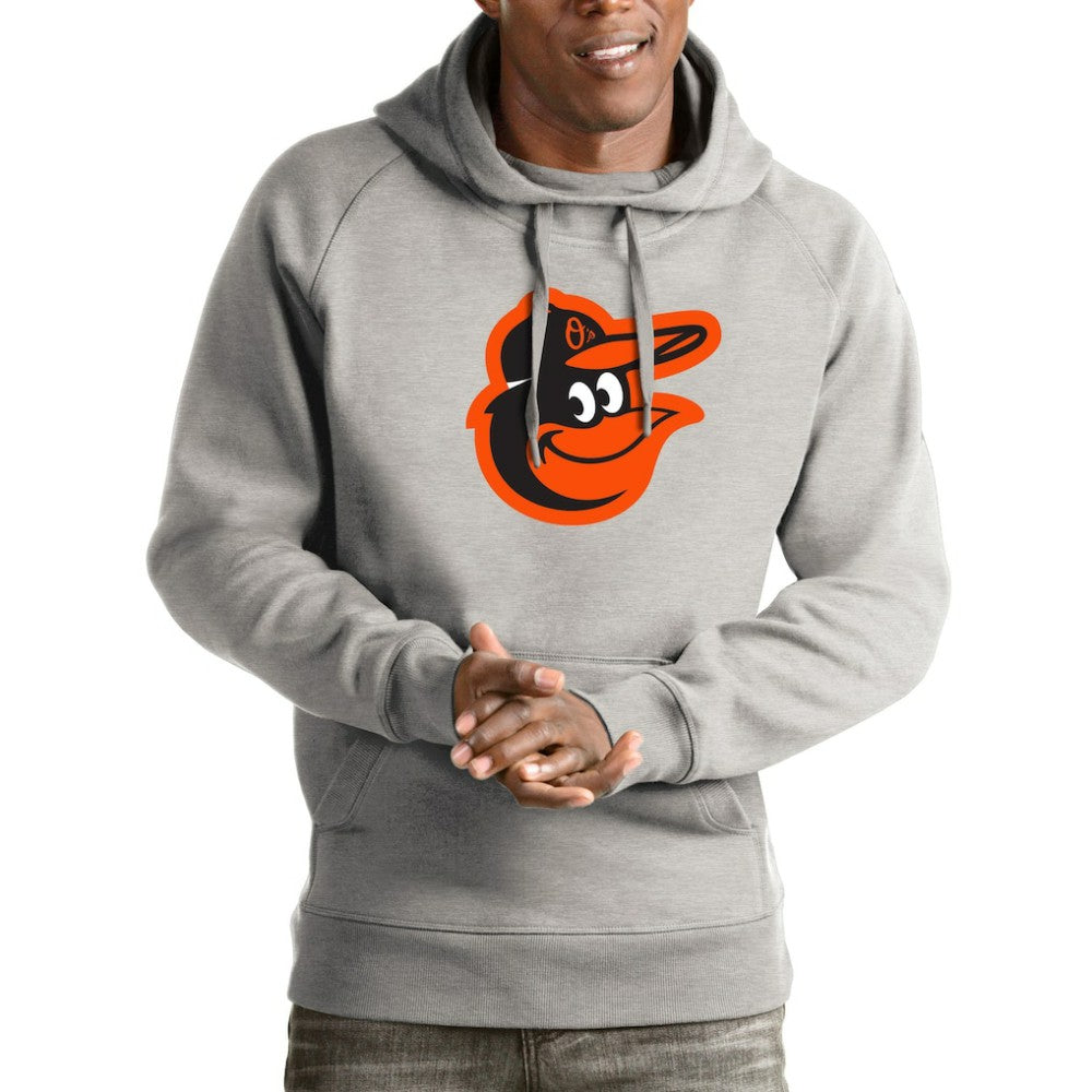 Baltimore Orioles Antigua Victory Pullover Hoodie - MLB Hoodies