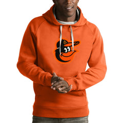 Baltimore Orioles Antigua Victory Pullover Hoodie - MLB Hoodies