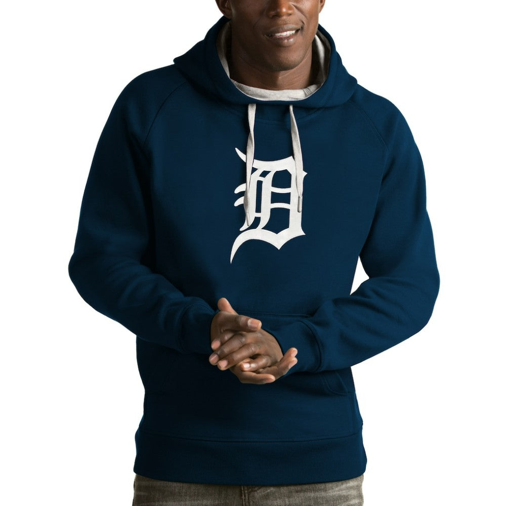 Detroit Tigers Antigua Victory Pullover Hoodie - MLB Hoodies