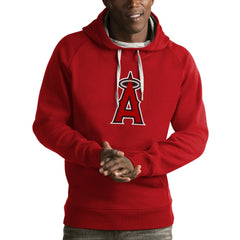 Los Angeles Angels Antigua Victory Pullover Hoodie - MLB Hoodies