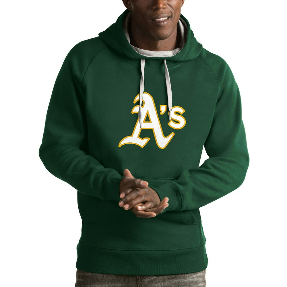 Athletics Antigua Victory Pullover Hoodie - MLB Hoodies