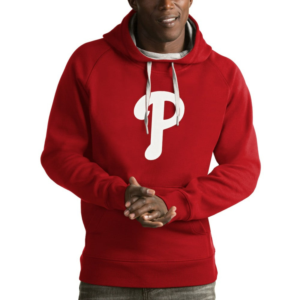 Philadelphia Phillies Antigua Victory Pullover Hoodie - MLB Hoodies