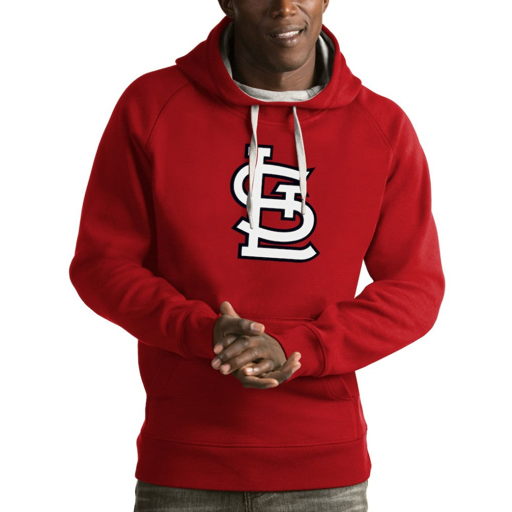 St. Louis Cardinals Antigua Victory Pullover Hoodie - MLB Hoodies