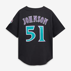 Randy Johnson Arizona Diamondbacks Mitchell & Ness Cooperstown Collection Mesh Batting Practice Button-Up Jersey - MLB Jerseys