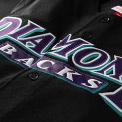 Randy Johnson Arizona Diamondbacks Mitchell & Ness Cooperstown Collection Mesh Batting Practice Button-Up Jersey - MLB Jerseys