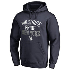 New York Yankees Hometown Collection Pinstripe Pride Pullover Hoodie - MLB Hoodies