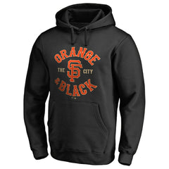San Francisco Giants Hometown Collection Orange & Black Pullover Hoodie - MLB Hoodies