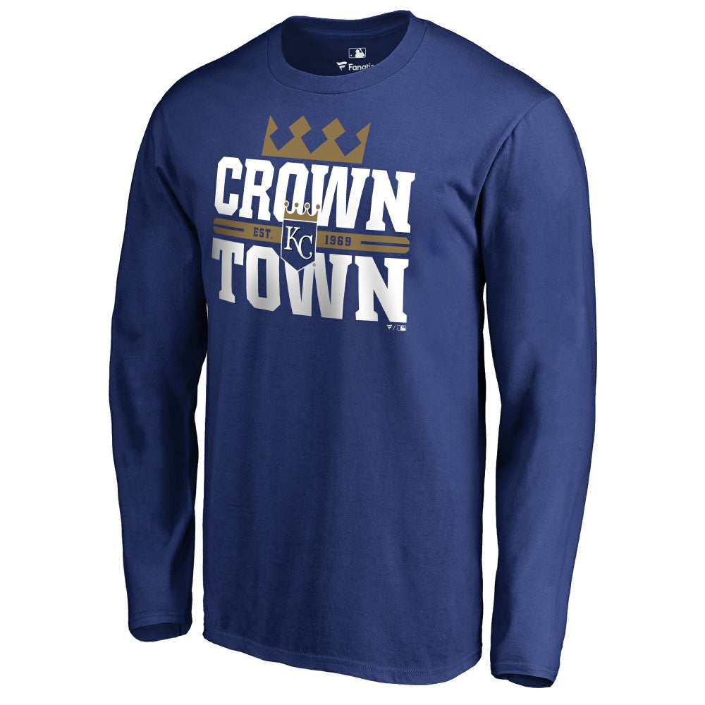 Kansas City Royals Hometown Collection Crown Town Long Sleeve T-Shirt - MLB T-shirts