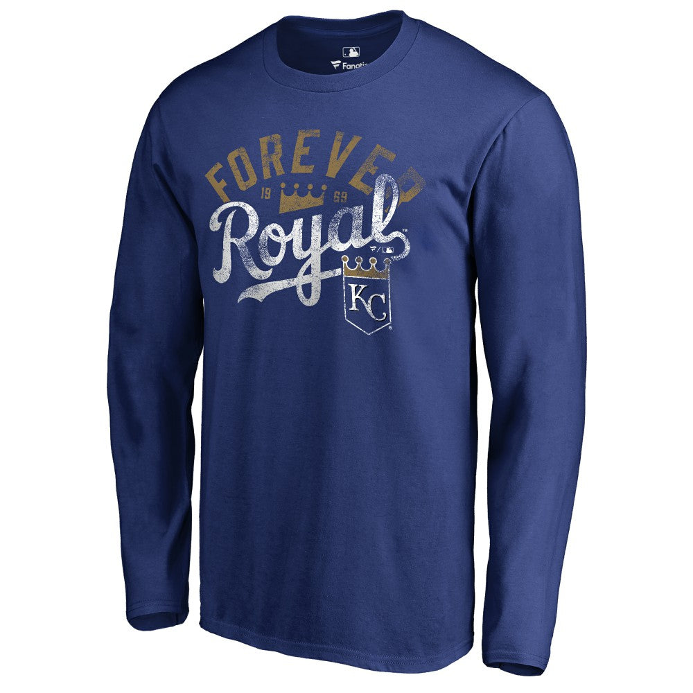 Kansas City Royals Hometown Collection Forever Royal Long Sleeve T-Shirt - MLB T-shirts