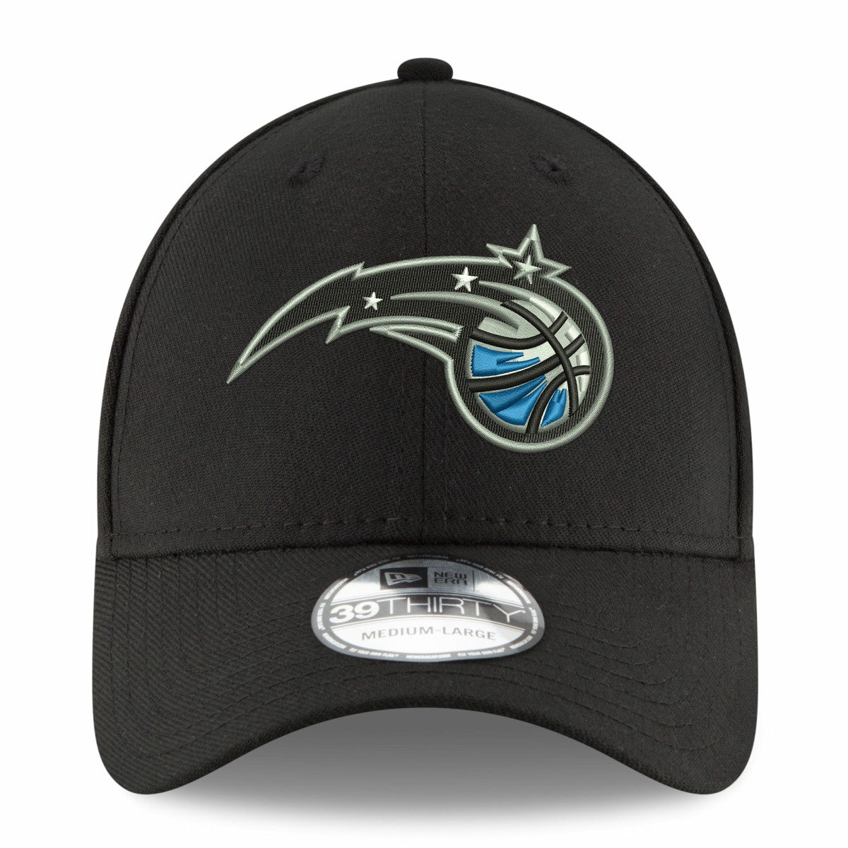 Black Orlando Magic Team Classic 39THIRTY Flex Hat | NBA