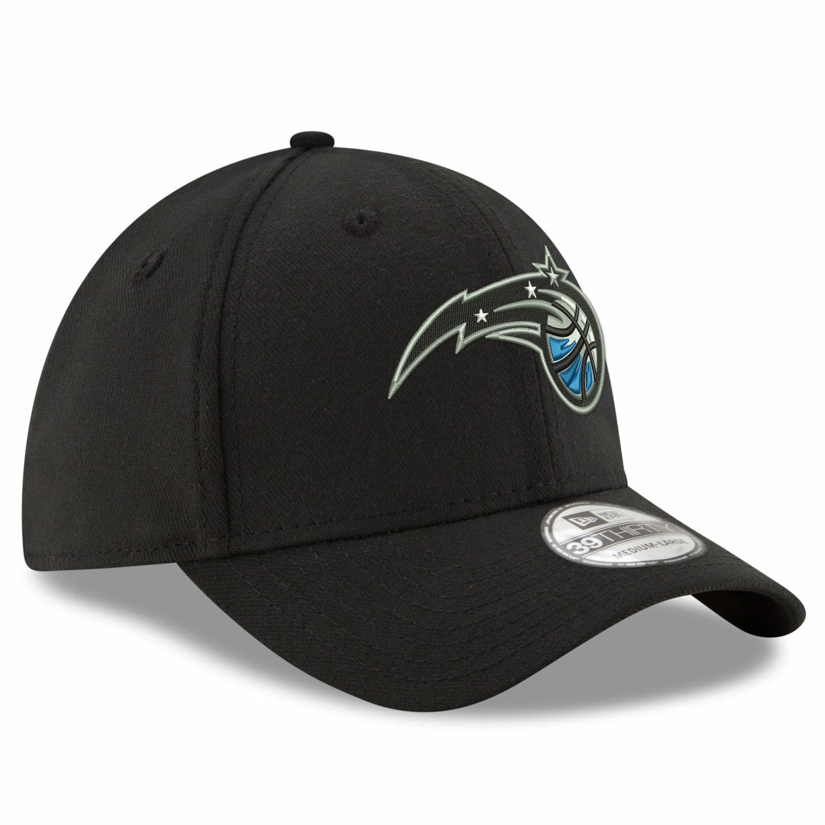 Black Orlando Magic Team Classic 39THIRTY Flex Hat | NBA
