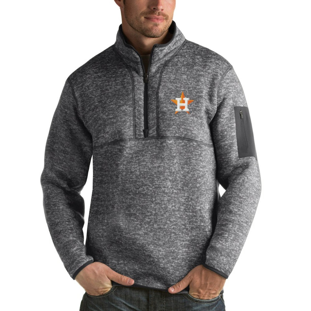 Houston Astros Antigua Fortune Half-Zip Sweater - MLB