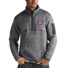 Chicago Cubs Antigua Fortune Half-Zip Sweater - MLB