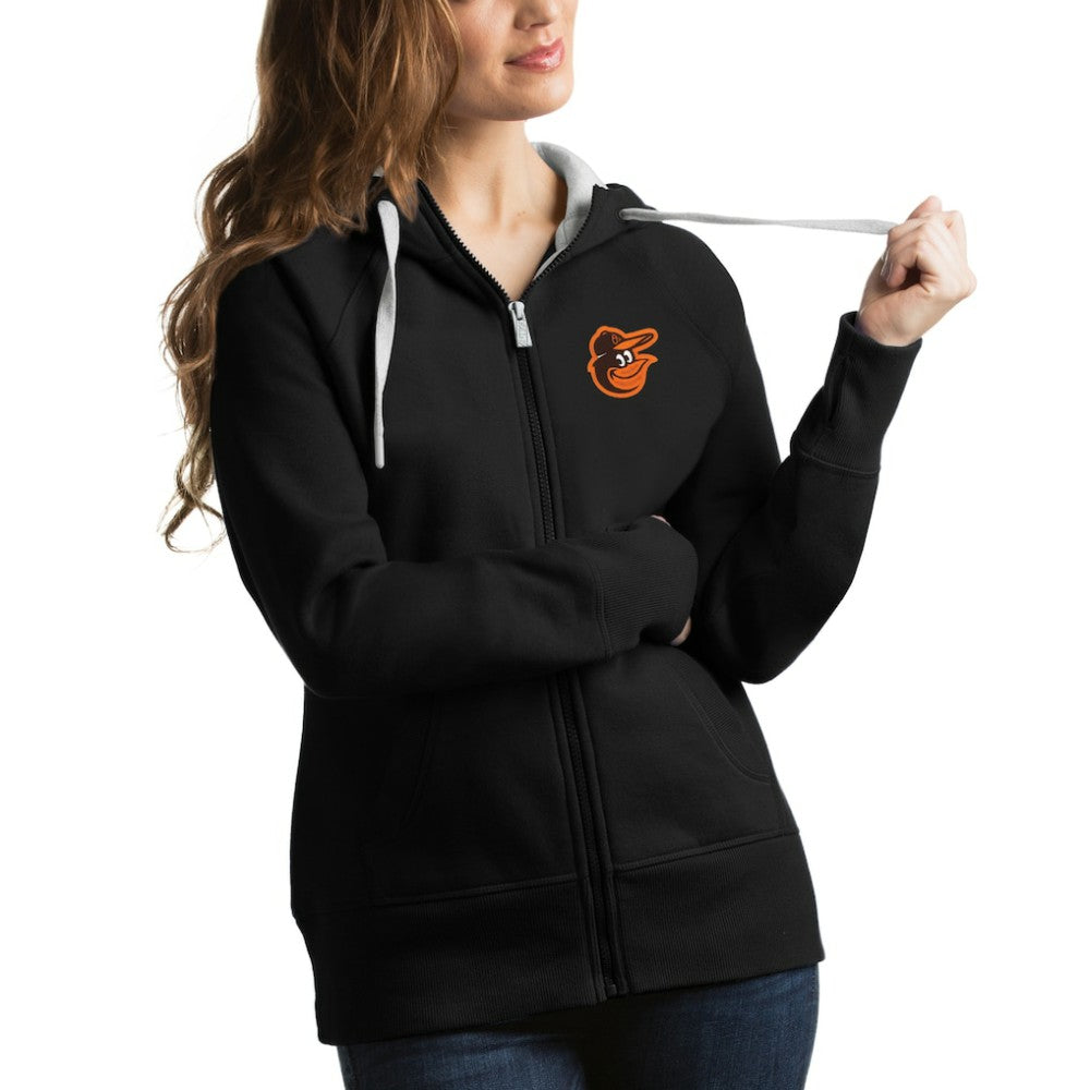 Baltimore Orioles Antigua Women's Victory Full-Zip Hoodie - MLB Hoodies