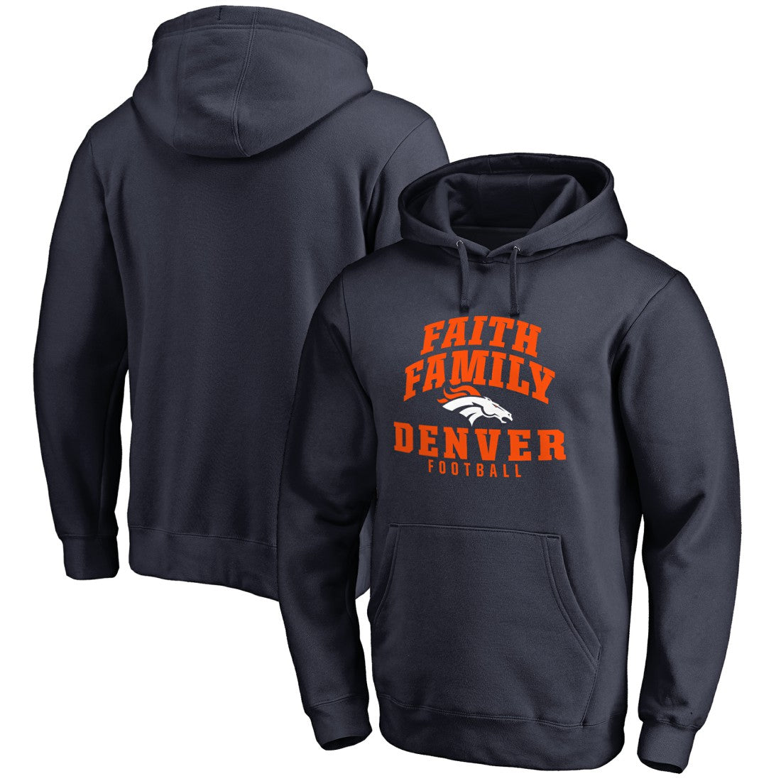 Denver Broncos Faith Family Pullover Hoodie | NFL New