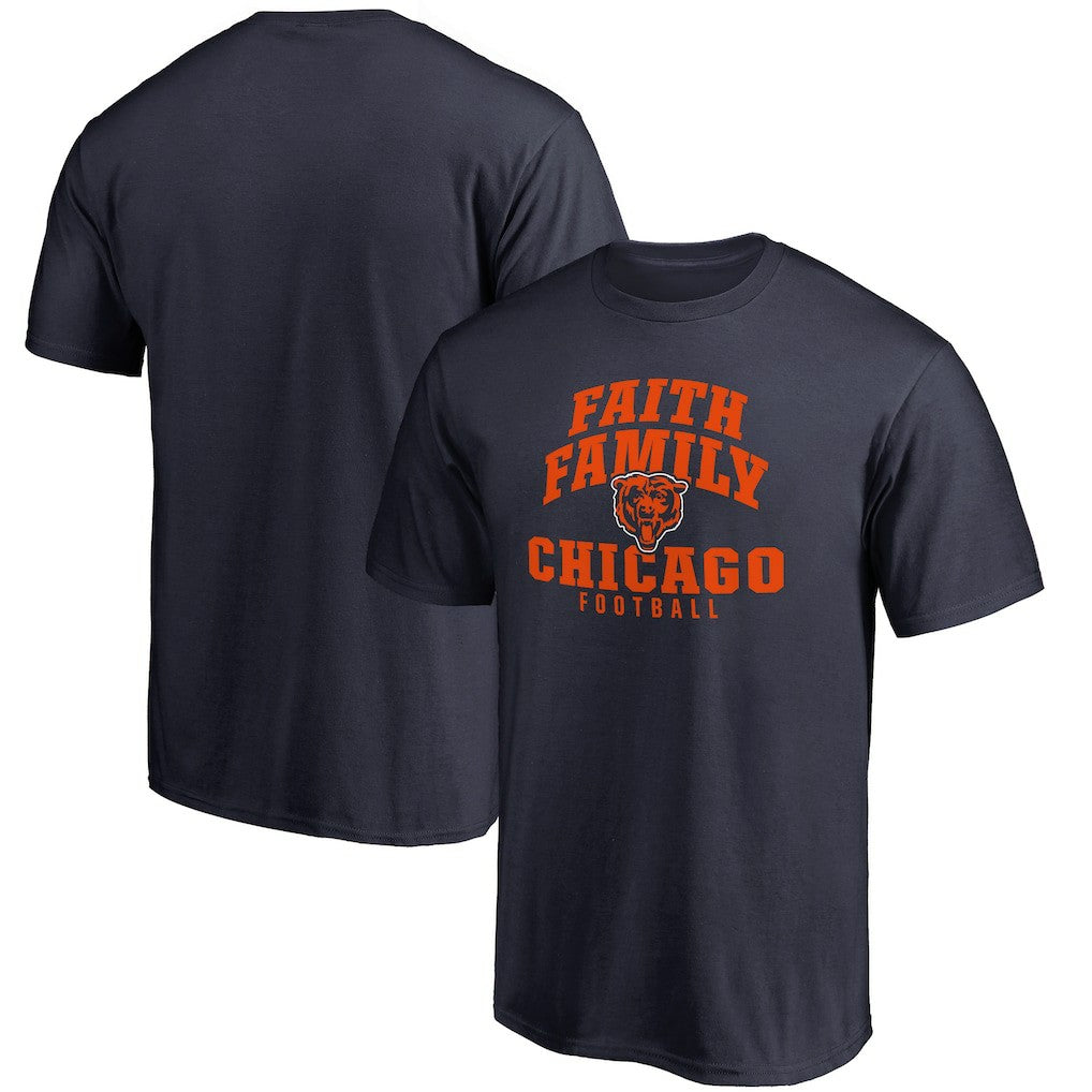 Chicago Bears Faith Family T-Shirt | NFL Discount