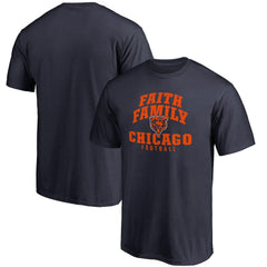 Chicago Bears Faith Family T-Shirt | NFL Discount
