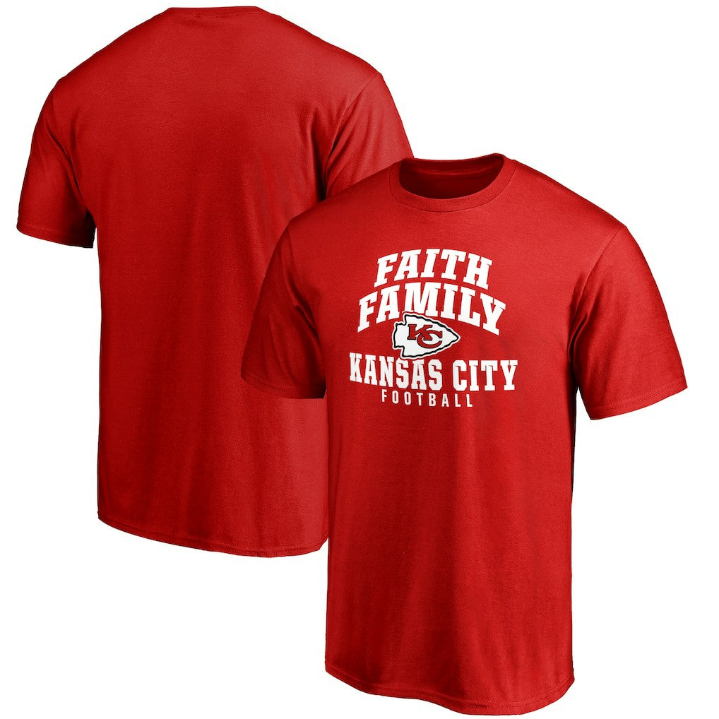 Kansas City Chiefs Faith Family T-Shirt | NFL US