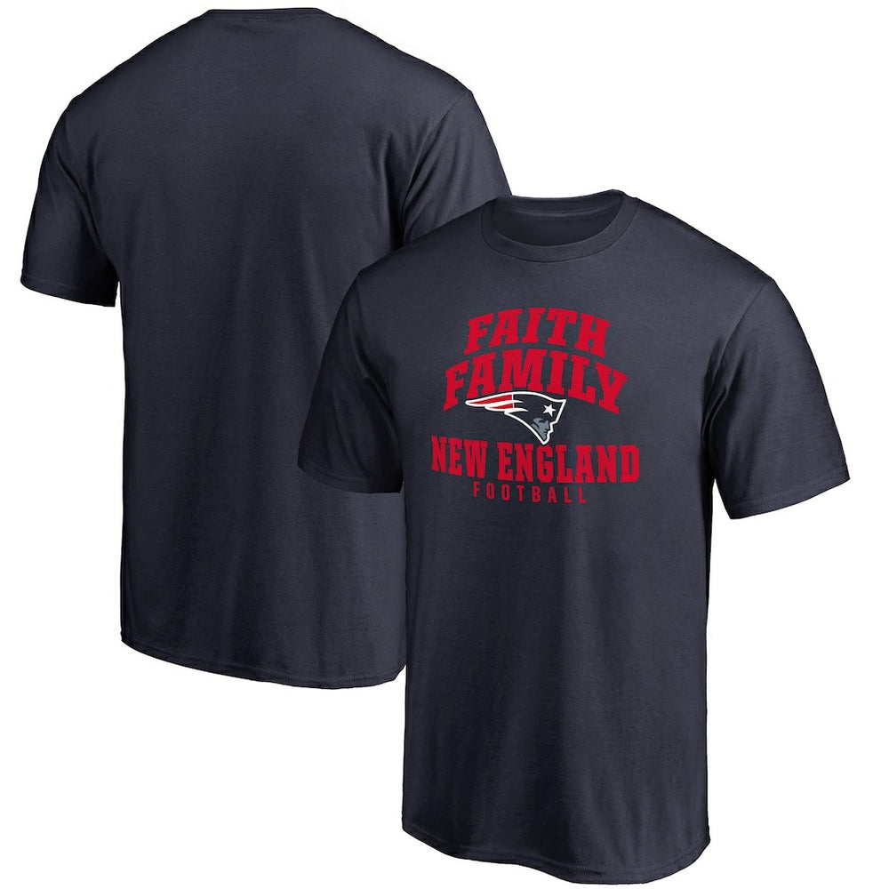 New England Patriots Faith Family T-Shirt | NFL Hot