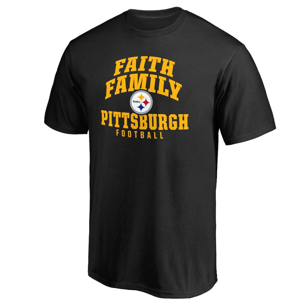 Pittsburgh Steelers Faith Family T-Shirt | NFL New