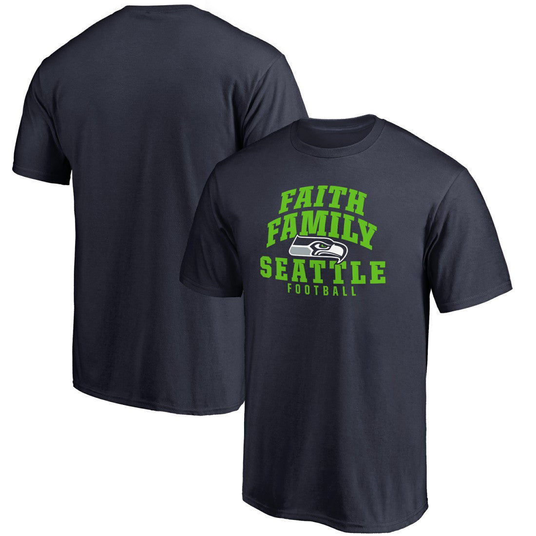 Seattle Seahawks Faith Family T-Shirt | NFL On sale