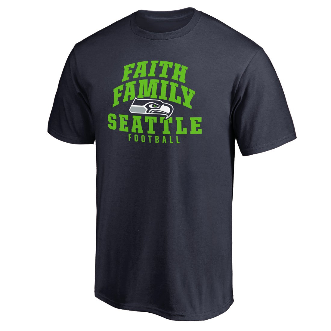Seattle Seahawks Faith Family T-Shirt | NFL On sale
