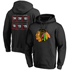 Chicago Blackhawks Raise the Banner Pullover Hoodie -  NHL Hoodies