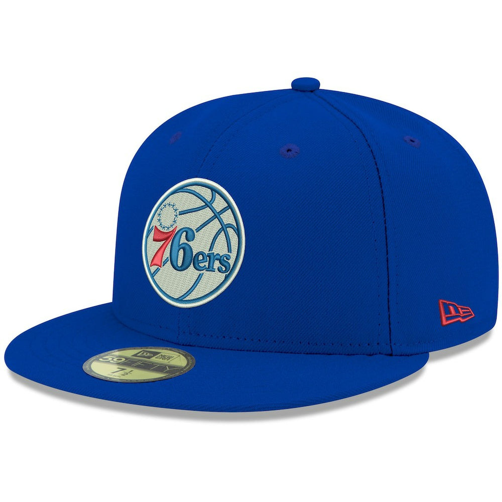 Royal Philadelphia 76ers Team Color 59FIFTY Fitted Hat | NBA