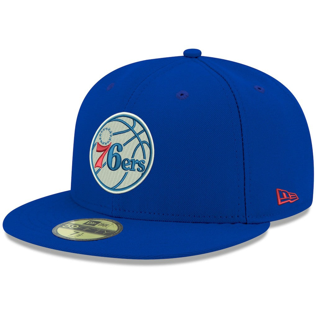 Royal Philadelphia 76ers Team Color 59FIFTY Fitted Hat | NBA