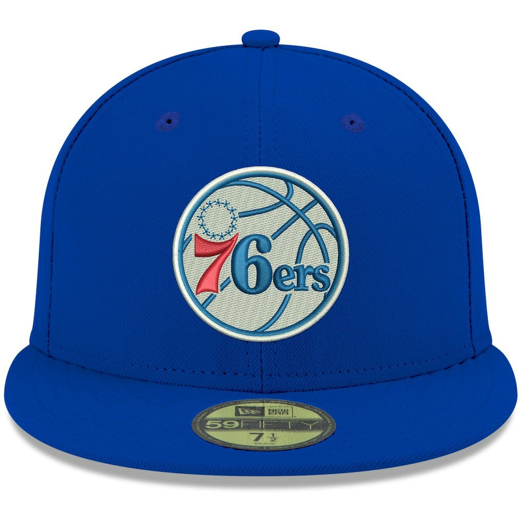 Royal Philadelphia 76ers Team Color 59FIFTY Fitted Hat | NBA