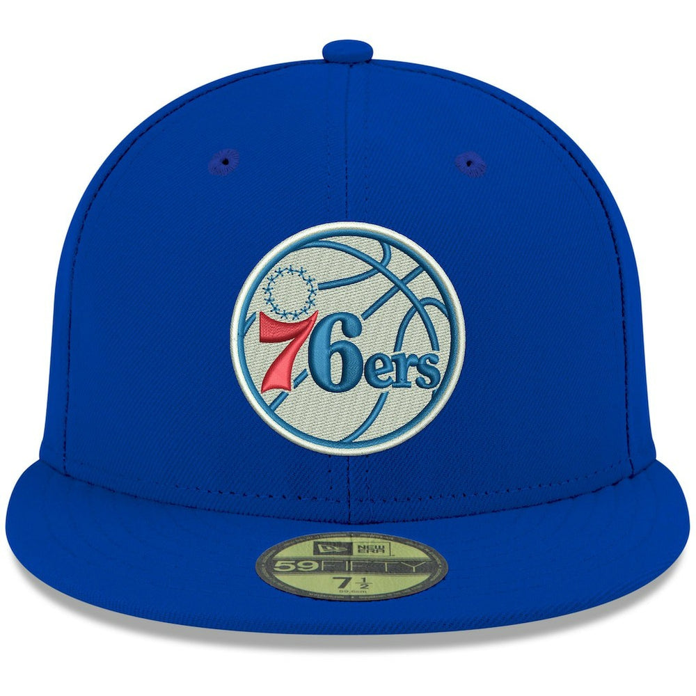 Royal Philadelphia 76ers Team Color 59FIFTY Fitted Hat | NBA