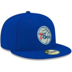 Royal Philadelphia 76ers Team Color 59FIFTY Fitted Hat | NBA