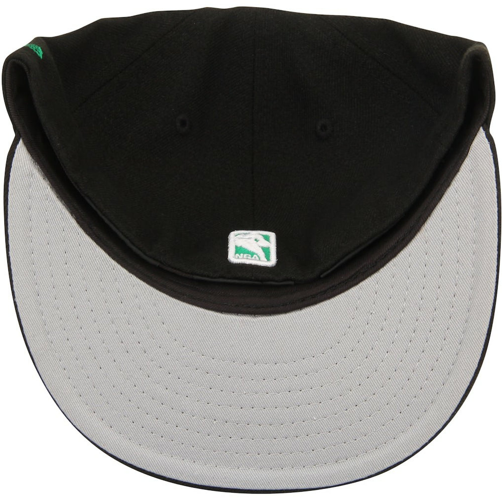 Black Boston Celtics Team Color 59FIFTY Fitted Hat | NBA