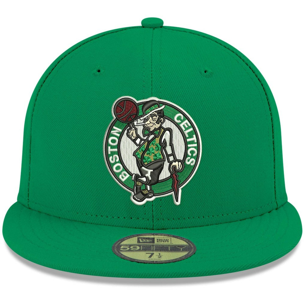 Kelly Green Boston Celtics Team Color 59FIFTY Fitted Hat | NBA