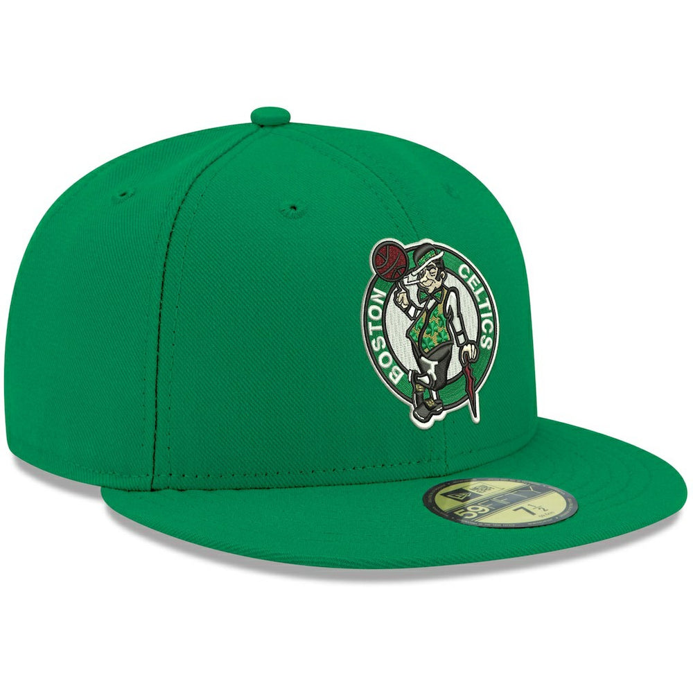Kelly Green Boston Celtics Team Color 59FIFTY Fitted Hat | NBA