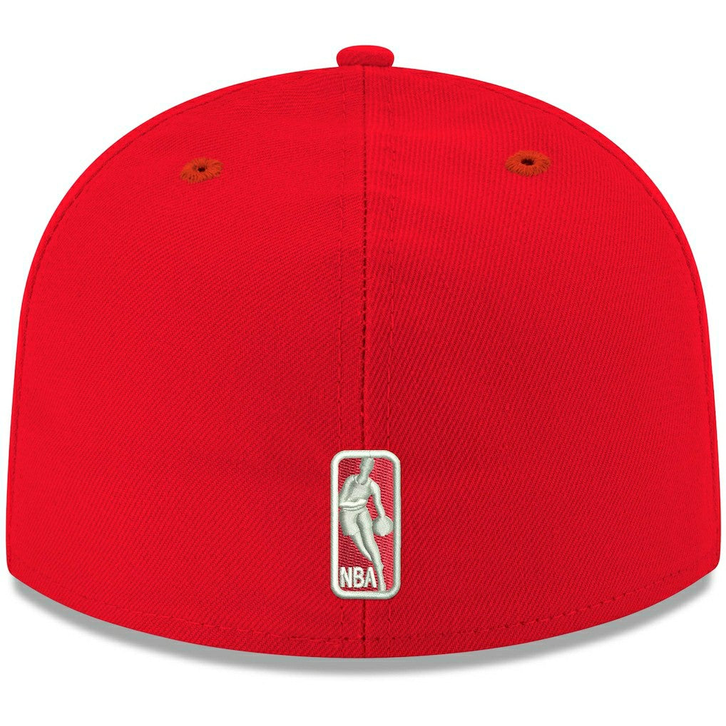 Red Atlanta Hawks Team Color 59FIFTY Fitted Hat | NBA