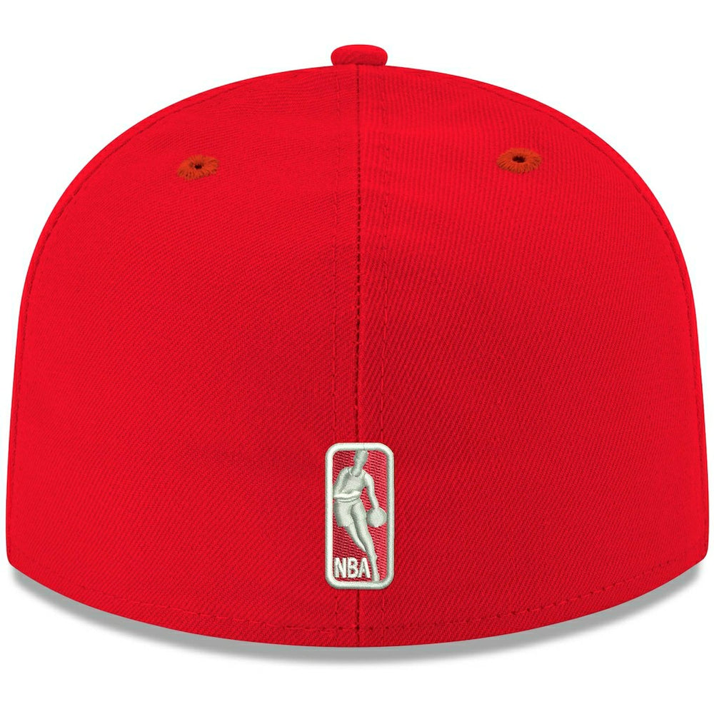 Red Atlanta Hawks Team Color 59FIFTY Fitted Hat | NBA