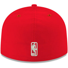 Red Atlanta Hawks Team Color 59FIFTY Fitted Hat | NBA