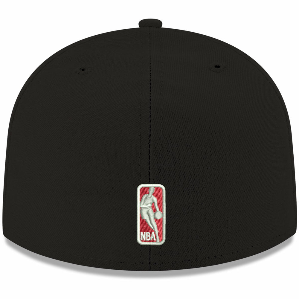 Black Miami Heat Team Color 59FIFTY Fitted Hat | NBA