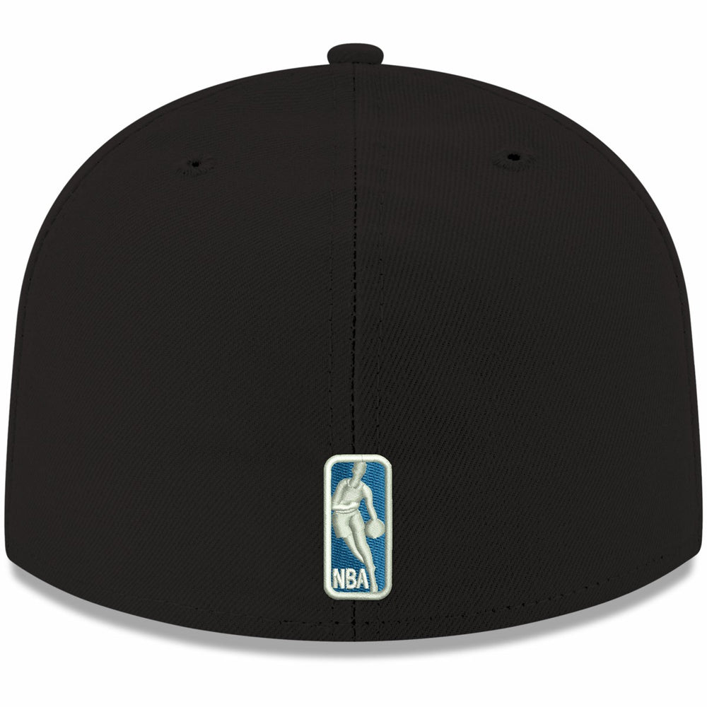 Black New York Knicks Team Color 59FIFTY Fitted Hat | NBA