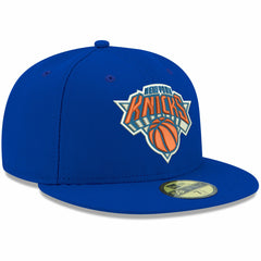 Royal New York Knicks Team Color 59FIFTY Fitted Hat | NBA