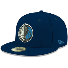 Navy Dallas Mavericks Team Color 59FIFTY Fitted Hat sale | NBA