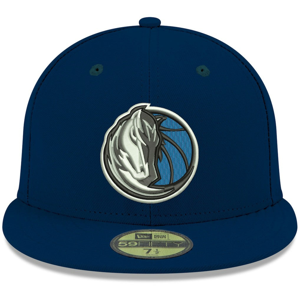 Navy Dallas Mavericks Team Color 59FIFTY Fitted Hat sale | NBA