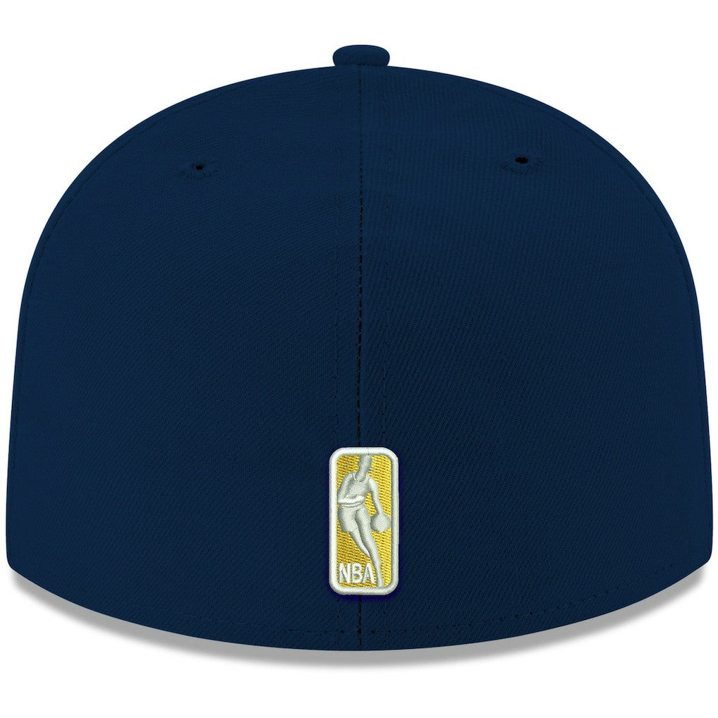Navy Indiana Pacers Team Color 59FIFTY Fitted Hat | NBA