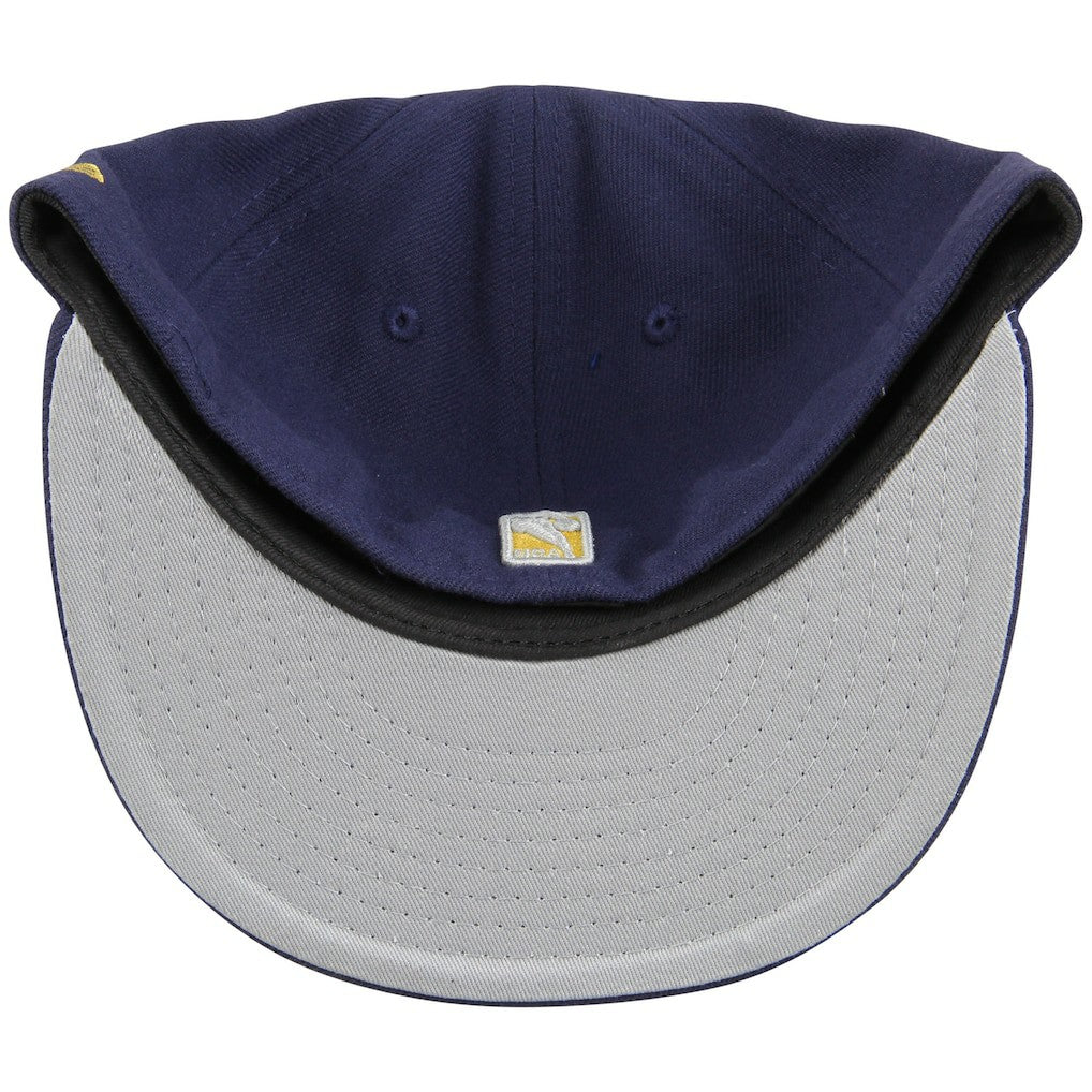 Navy Indiana Pacers Team Color 59FIFTY Fitted Hat | NBA