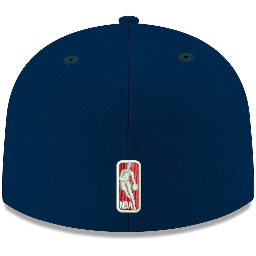 Navy New Orleans Pelicans Team Color 59FIFTY Fitted Hat | NBA