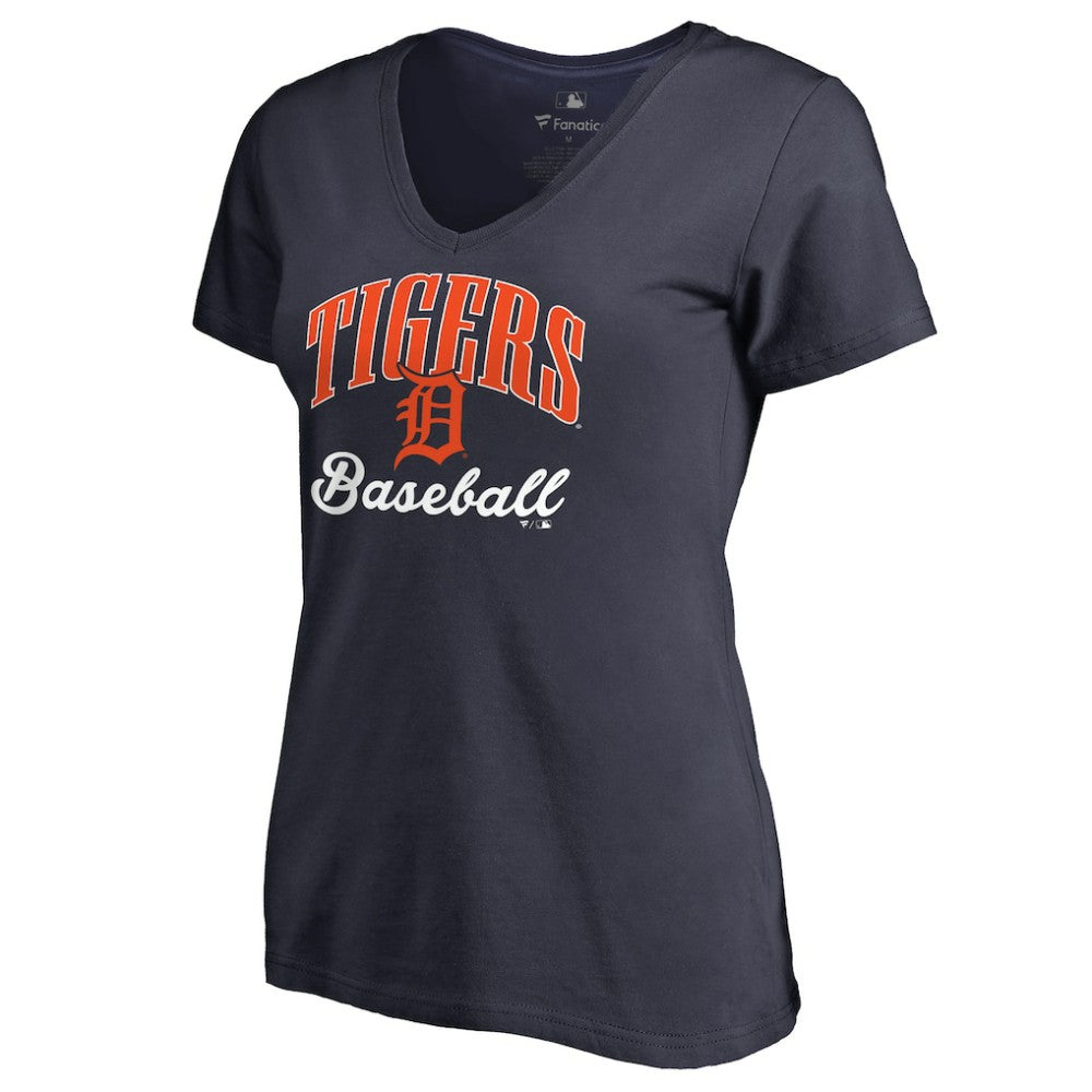 Detroit Tigers Women's Victory Script T-Shirt - MLB T-shirts
