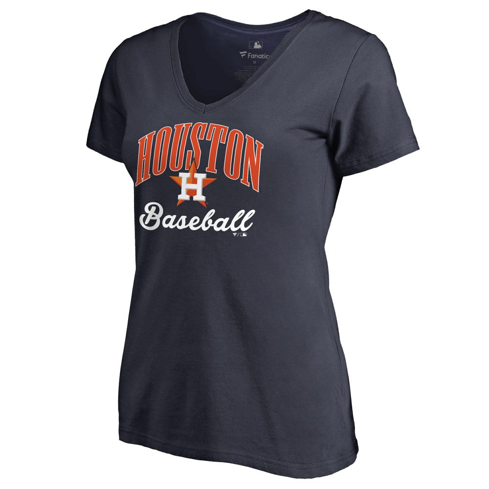 Houston Astros Women's Victory Script T-Shirt - MLB T-shirts
