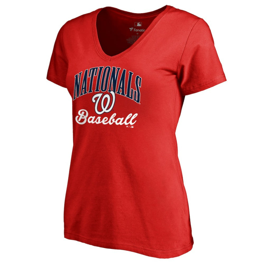 Washington Nationals Women's Victory Script T-Shirt - MLB T-shirts