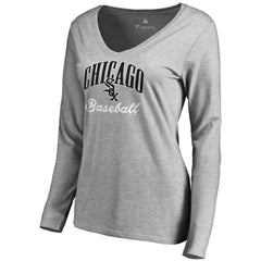 Chicago White Sox Women's Victory Script Long Sleeve T-Shirt - MLB T-shirts
